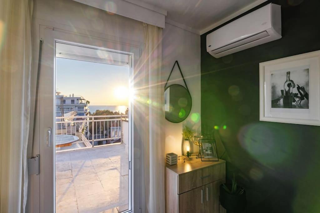 テッサロニキSea View Sunset Penthouseアパートメント エクステリア 写真