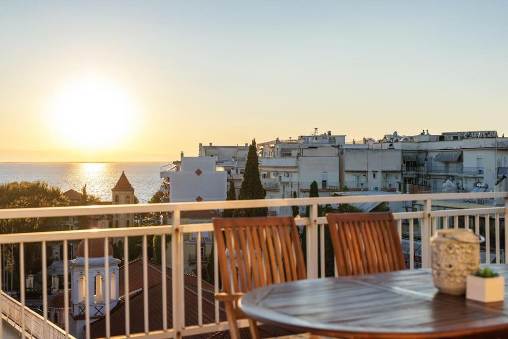 テッサロニキSea View Sunset Penthouseアパートメント エクステリア 写真